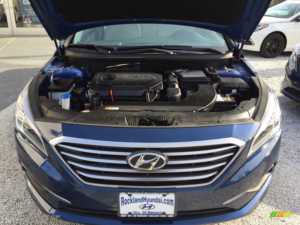 2016 Sonata SE - Lakeside Blue / Gray photo #30