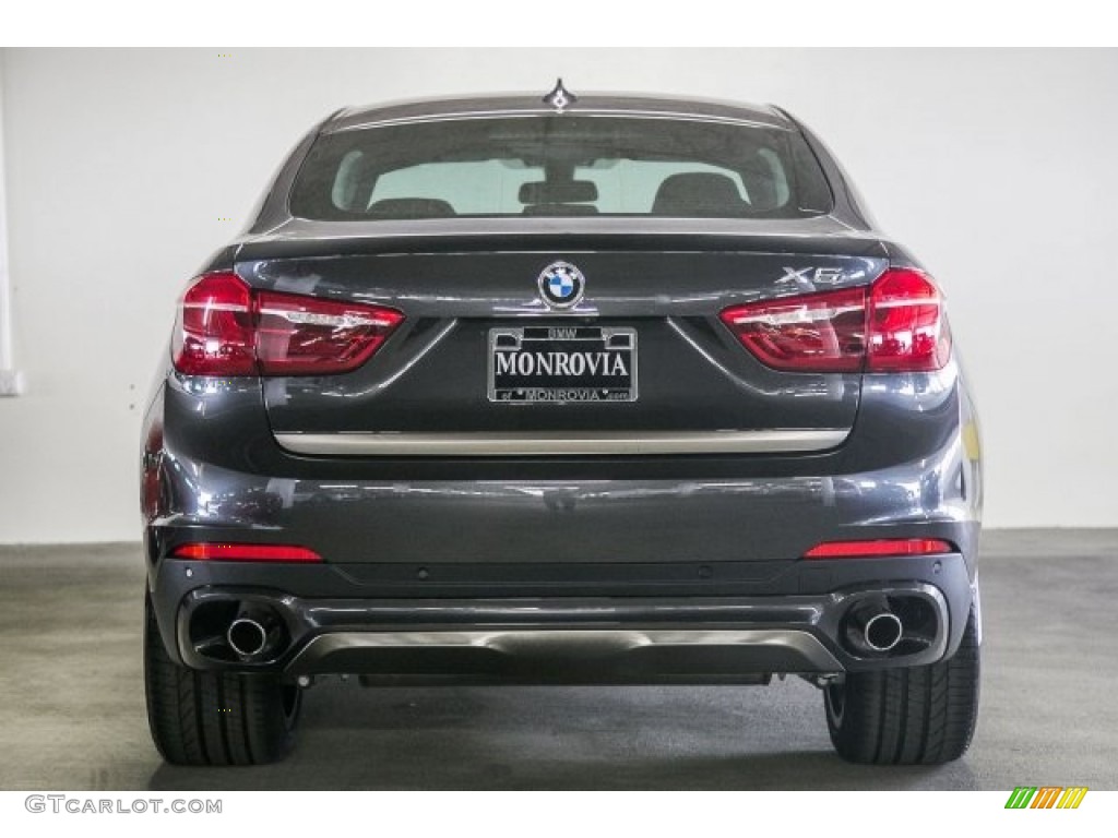 2017 X6 xDrive35i - Dark Graphite Metallic / Black photo #4