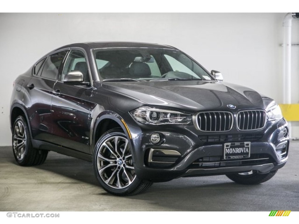2017 X6 xDrive35i - Dark Graphite Metallic / Black photo #12
