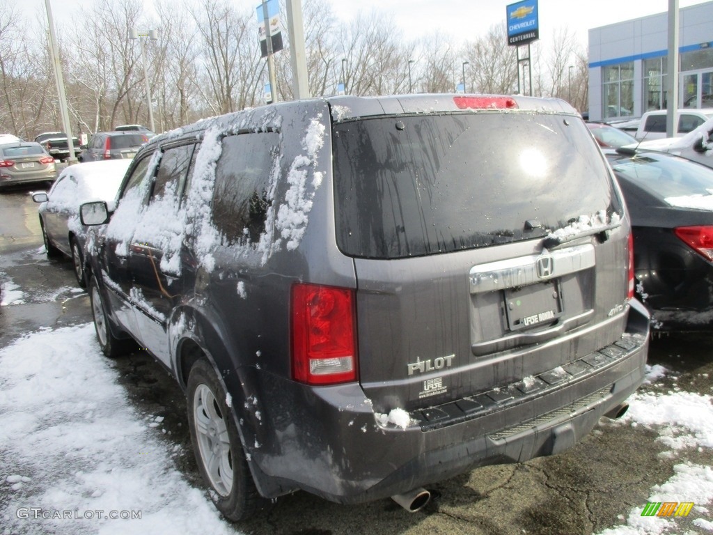 2015 Pilot EX-L 4WD - Modern Steel Metallic / Beige photo #5