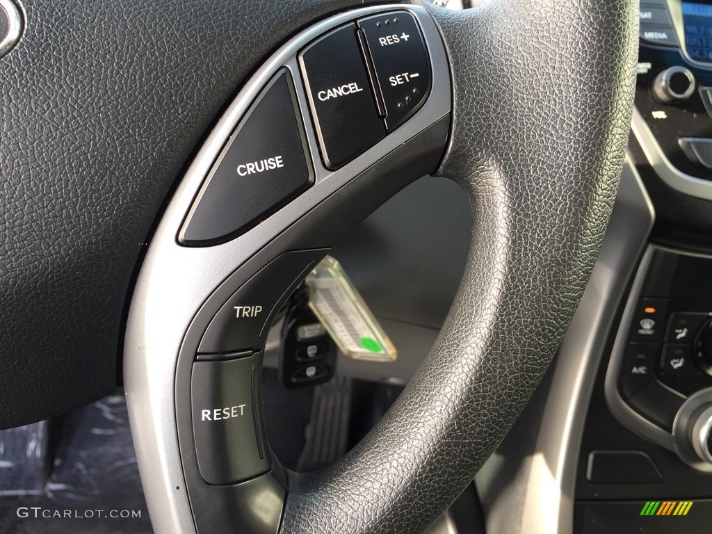 2016 Elantra Limited - White / Beige photo #16