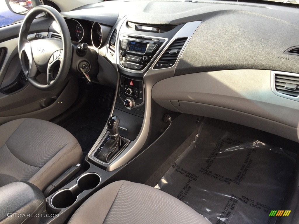 2016 Elantra Limited - White / Beige photo #23