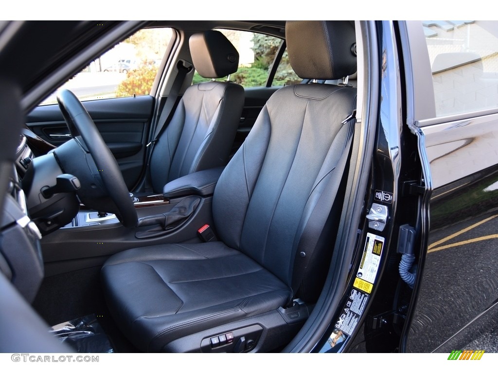 2014 3 Series 328i xDrive Sedan - Black Sapphire Metallic / Black photo #13