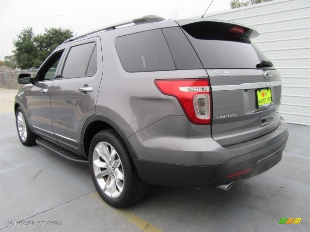 2014 Explorer Limited - Sterling Gray / Charcoal Black photo #9
