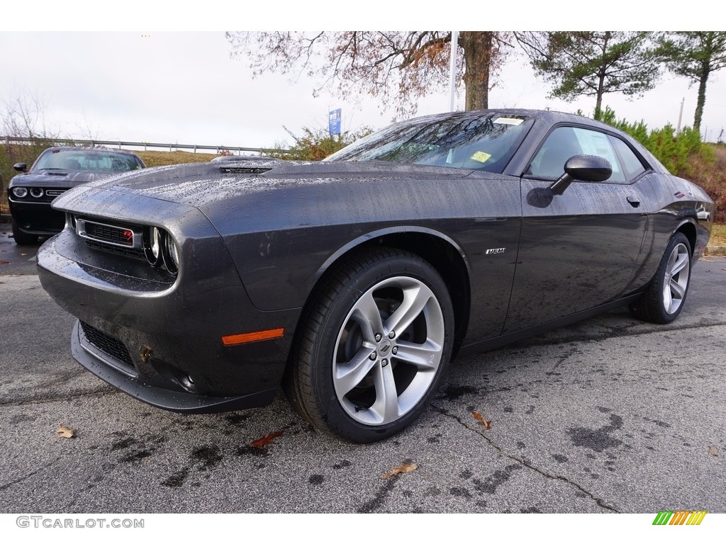 2017 Challenger R/T - Granite Pearl / Black photo #1