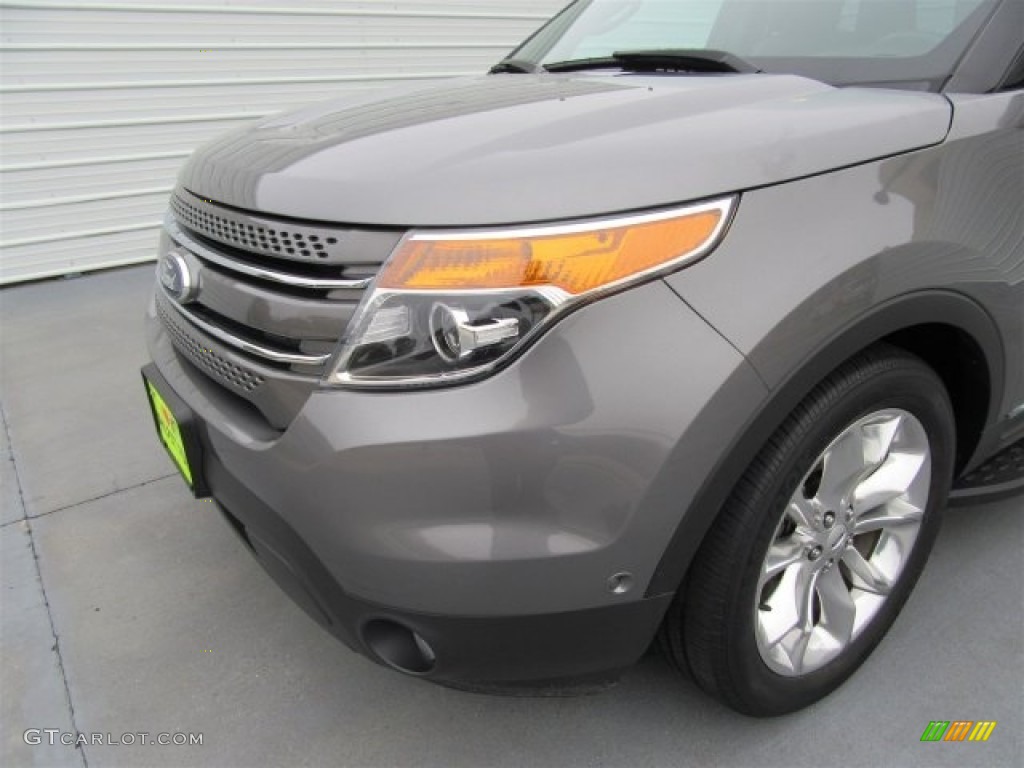 2014 Explorer Limited - Sterling Gray / Charcoal Black photo #58