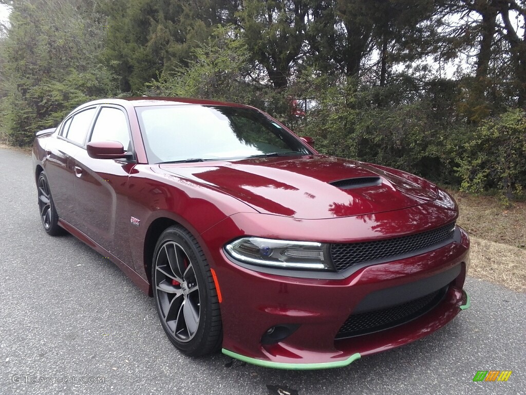 2017 Charger R/T Scat Pack - Octane Red / Black photo #4