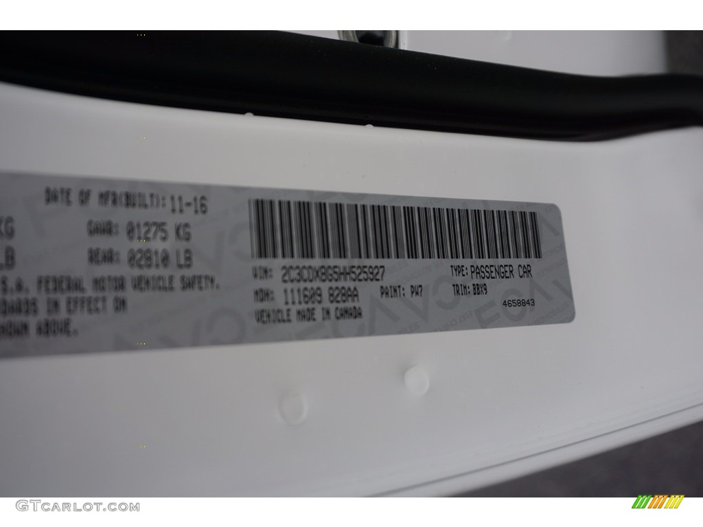 2017 Charger SE - White Knuckle / Black photo #9