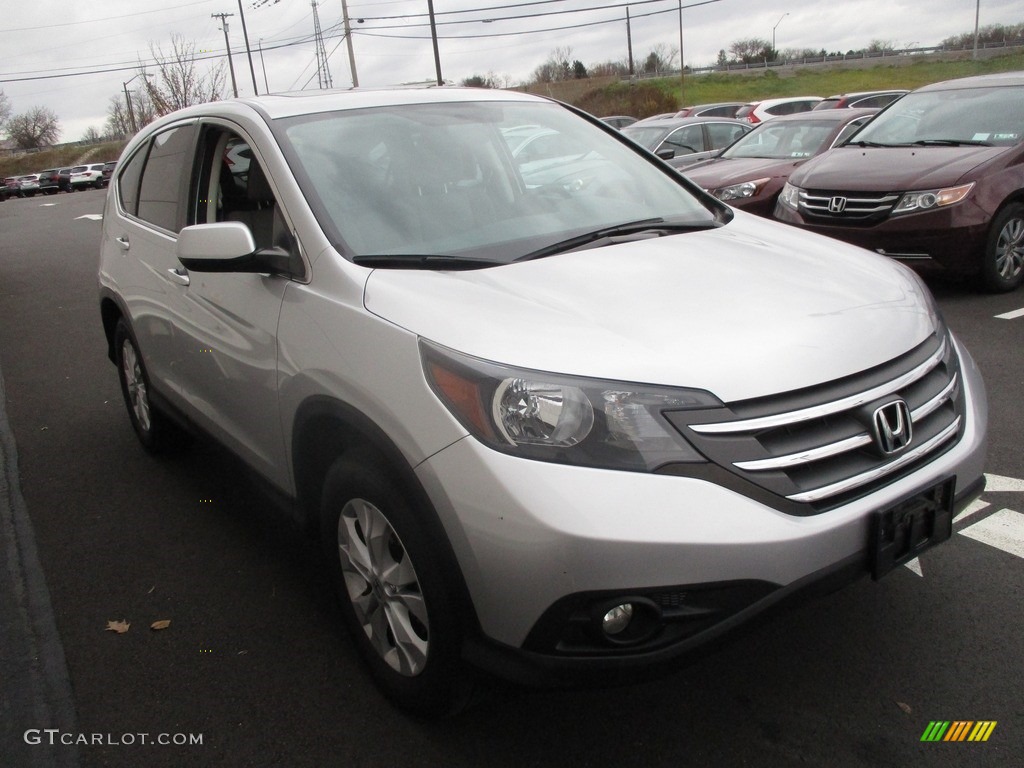 2014 CR-V EX AWD - Alabaster Silver Metallic / Gray photo #8