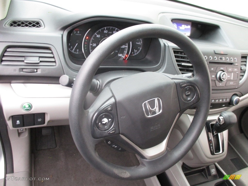 2014 CR-V EX AWD - Alabaster Silver Metallic / Gray photo #15