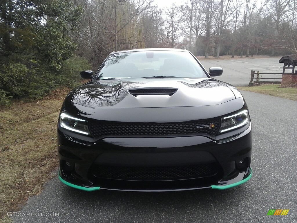 2017 Charger R/T Scat Pack - Pitch-Black / Black photo #3