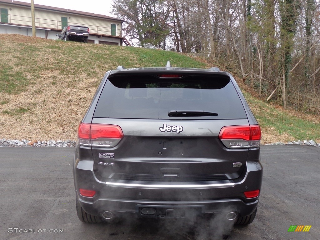 2017 Grand Cherokee Overland 4x4 - Granite Crystal Metallic / Brown/Light Frost Beige photo #7