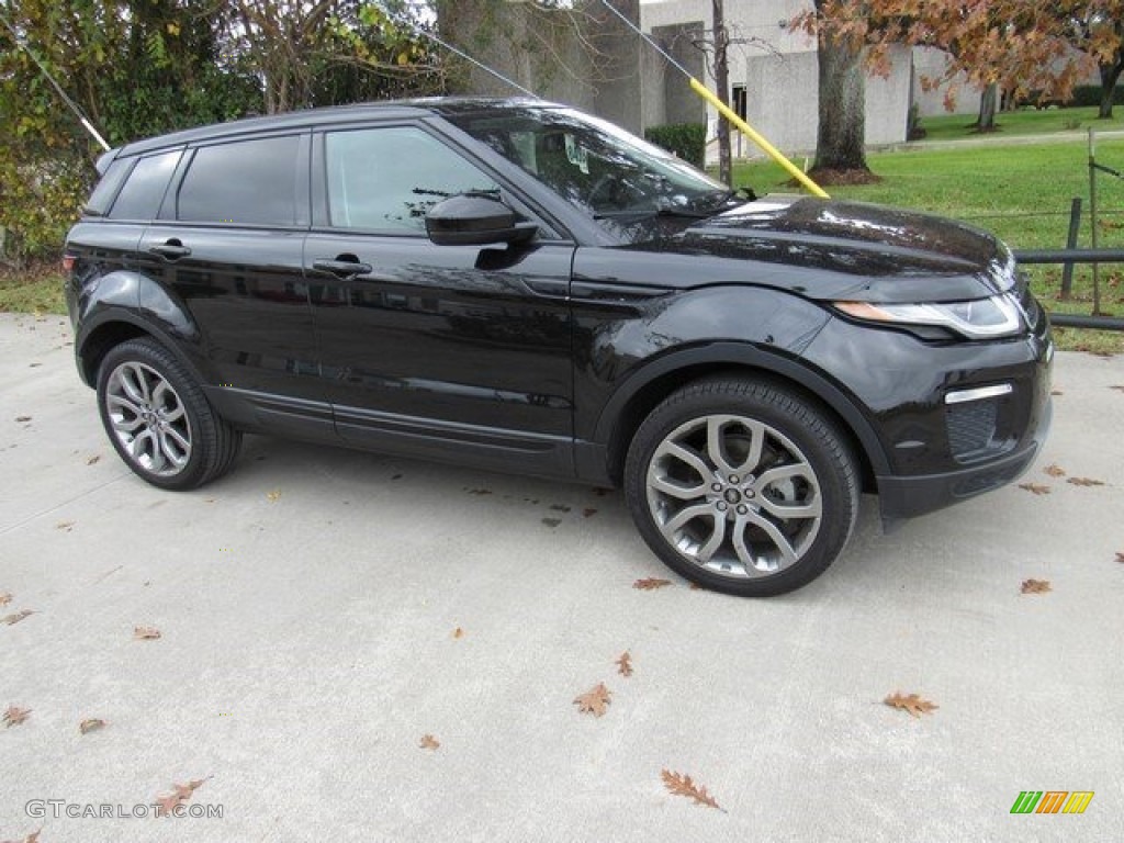 2016 Range Rover Evoque SE - Santorini Black Metalllic / Ebony/Ebony photo #1