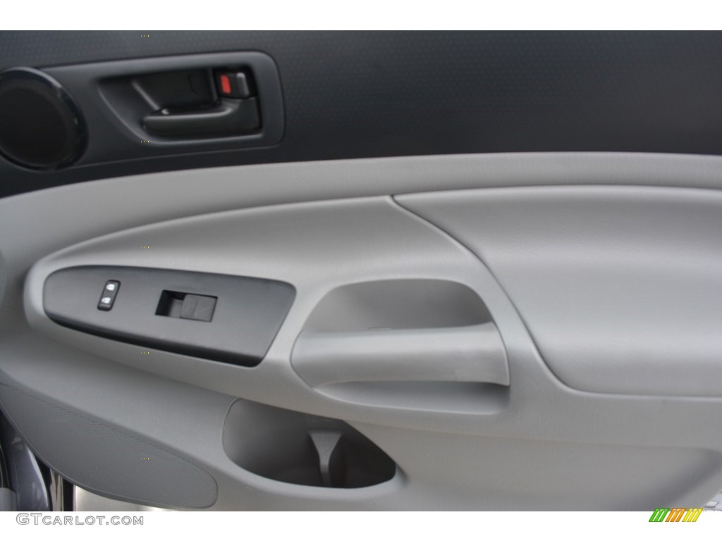2015 Tacoma PreRunner Double Cab - Magnetic Gray Metallic / Graphite photo #14