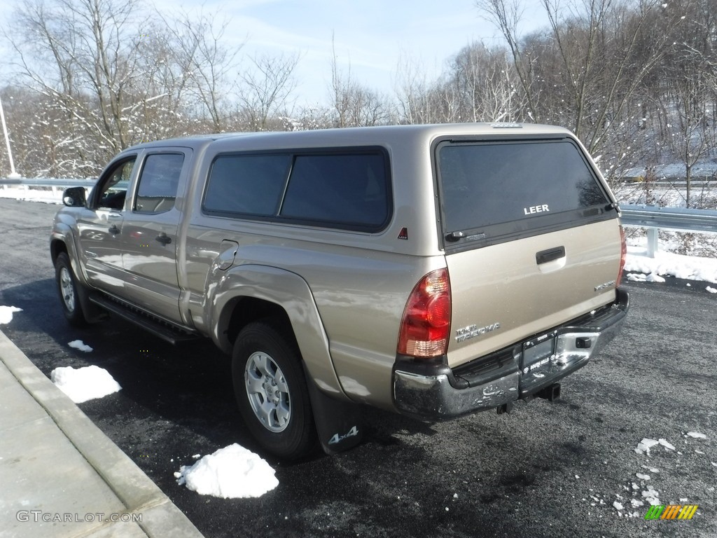 2008 Tacoma V6 SR5 Double Cab 4x4 - Desert Sand Mica / Taupe photo #9