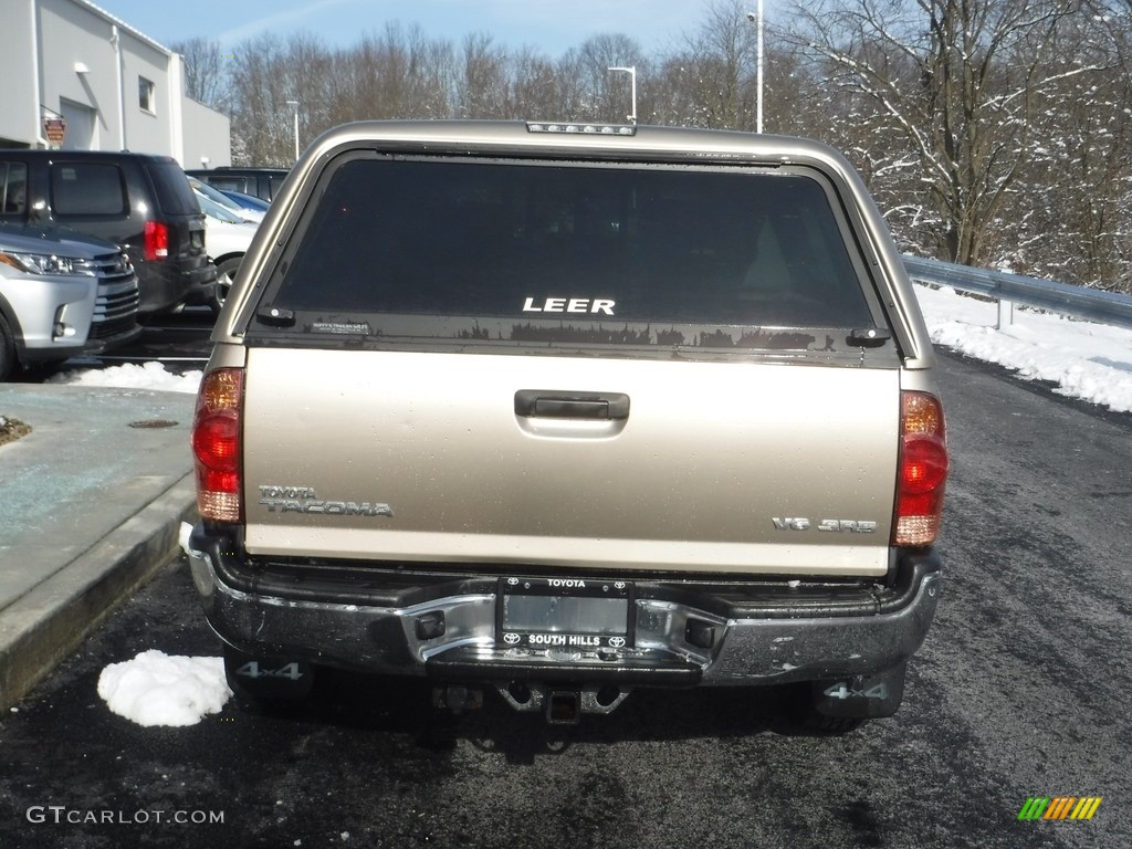 2008 Tacoma V6 SR5 Double Cab 4x4 - Desert Sand Mica / Taupe photo #10