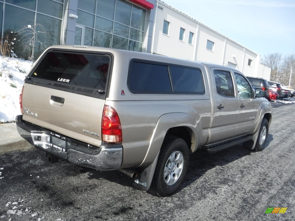 2008 Tacoma V6 SR5 Double Cab 4x4 - Desert Sand Mica / Taupe photo #11