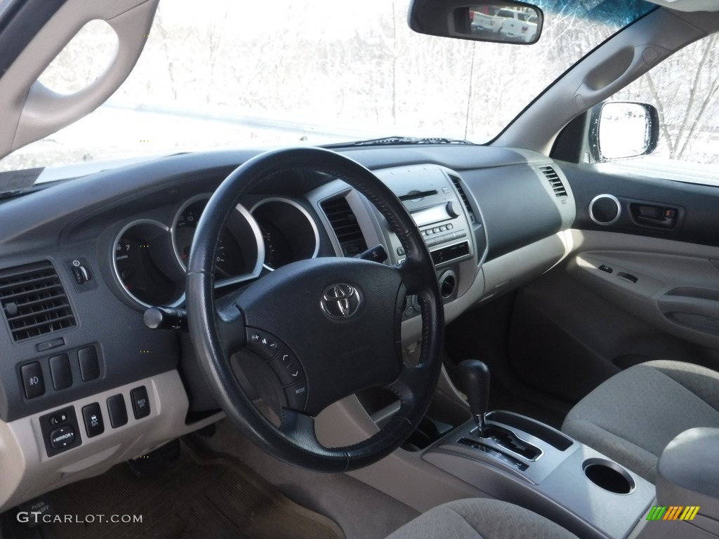 2008 Tacoma V6 SR5 Double Cab 4x4 - Desert Sand Mica / Taupe photo #16