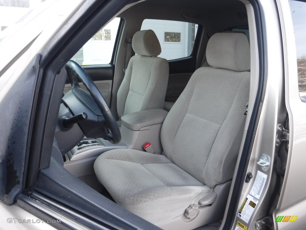 2008 Tacoma V6 SR5 Double Cab 4x4 - Desert Sand Mica / Taupe photo #17