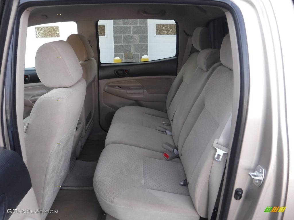 2008 Tacoma V6 SR5 Double Cab 4x4 - Desert Sand Mica / Taupe photo #24