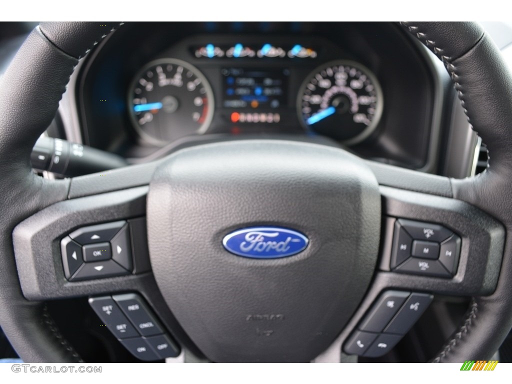 2017 F150 XLT SuperCab - Lightning Blue / Black photo #17