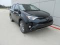 2017 Galactic Aqua Mica Toyota RAV4 Limited  photo #2