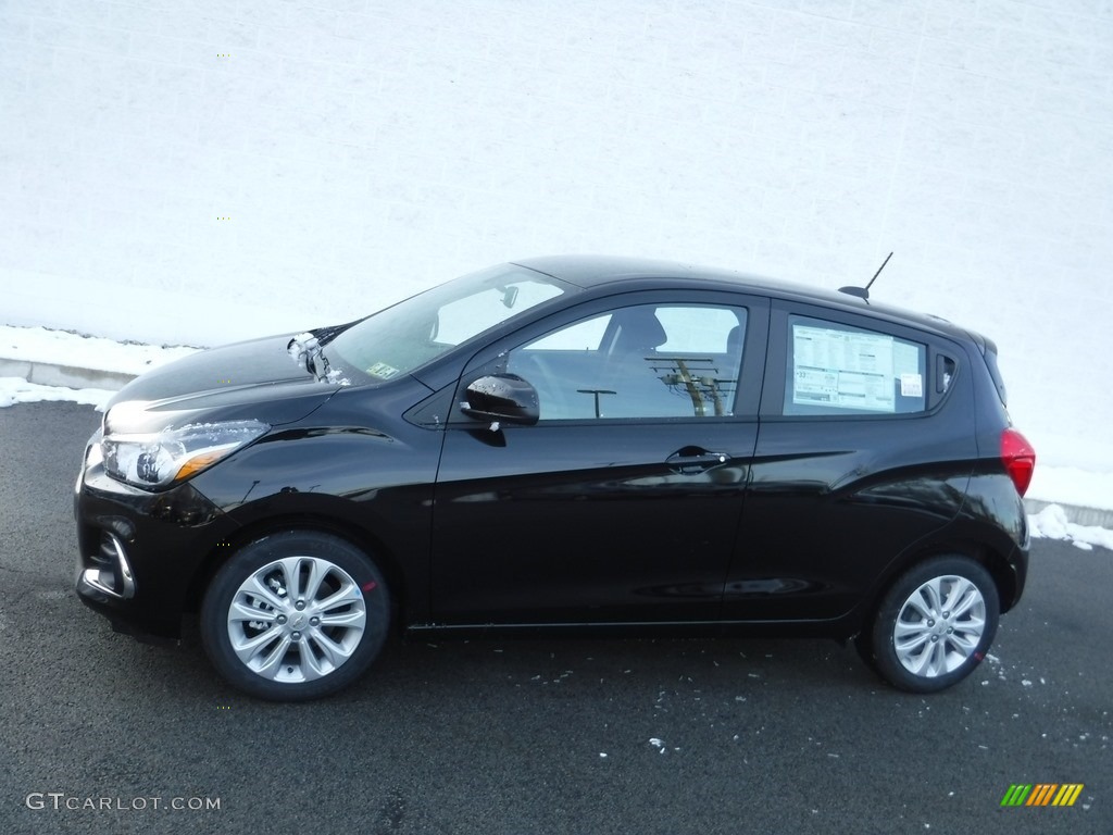 Mosaic Black Metallic 2017 Chevrolet Spark LT Exterior Photo #117564008