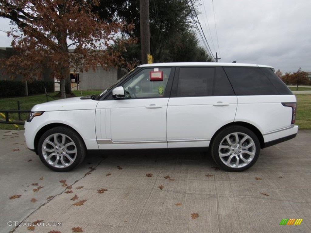 2016 Range Rover Supercharged - Fuji White / Espresso/Almond photo #11