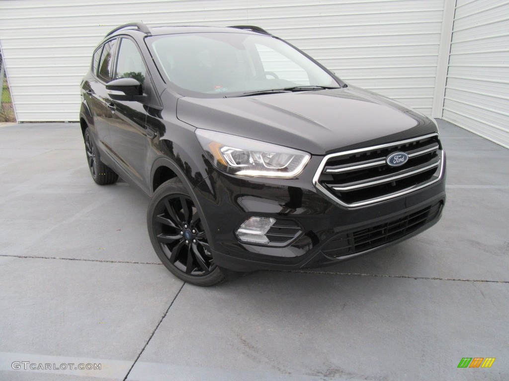 2017 Escape Titanium - Shadow Black / Charcoal Black photo #2