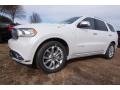 2017 Vice White Tri-Coat Pearl Dodge Durango Citadel  photo #1