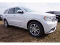 2017 Vice White Tri-Coat Pearl Dodge Durango Citadel  photo #4