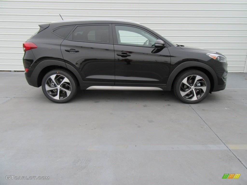 Black Noir Pearl 2017 Hyundai Tucson Sport Exterior Photo #117566252