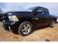 2017 Brilliant Black Crystal Pearl Ram 1500 Express Quad Cab  photo #1