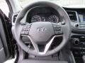 Black 2017 Hyundai Tucson Sport Steering Wheel