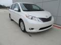Blizzard White Pearl - Sienna XLE Photo No. 1