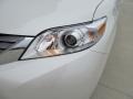 Blizzard White Pearl - Sienna XLE Photo No. 9