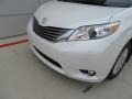 Blizzard White Pearl - Sienna XLE Photo No. 10