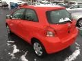 2007 Absolutely Red Toyota Yaris 3 Door Liftback  photo #2