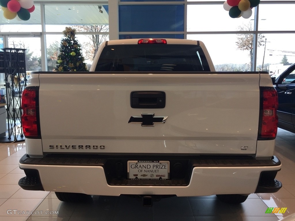 2017 Silverado 1500 LT Crew Cab 4x4 - Summit White / Jet Black photo #4