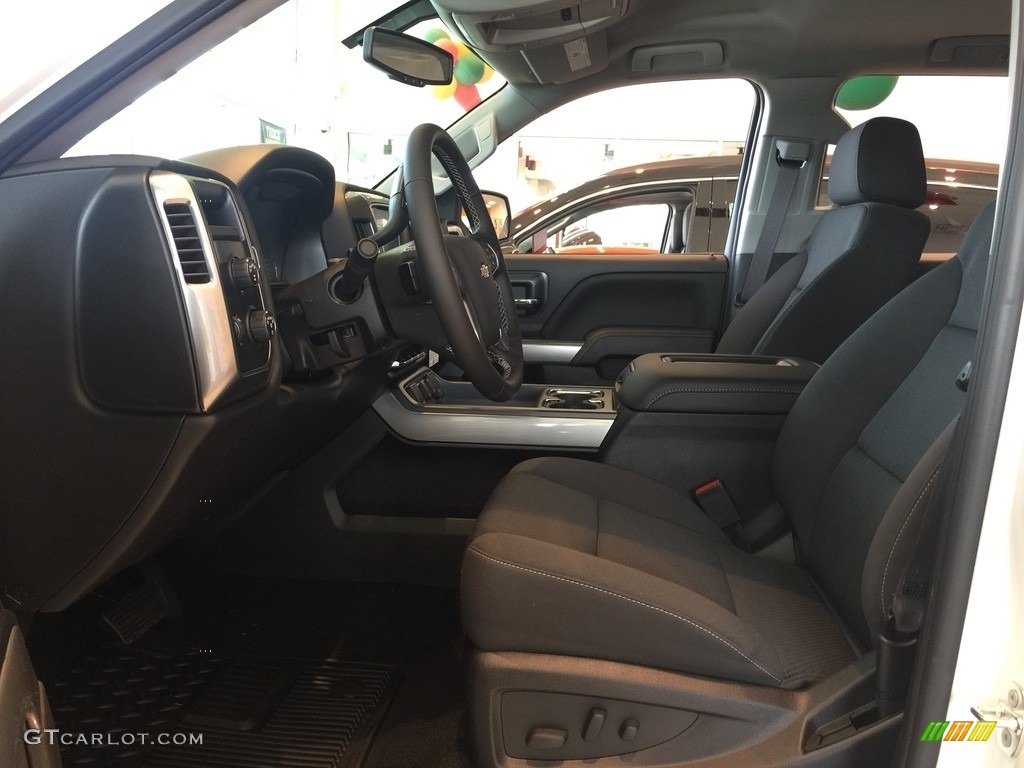 2017 Silverado 1500 LT Crew Cab 4x4 - Summit White / Jet Black photo #7