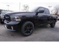 2017 Brilliant Black Crystal Pearl Ram 1500 Express Quad Cab 4x4  photo #1