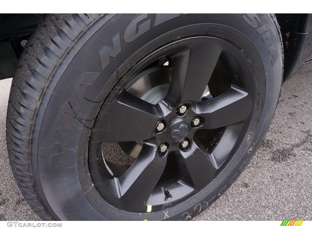 2017 1500 Express Quad Cab 4x4 - Brilliant Black Crystal Pearl / Black/Diesel Gray photo #5