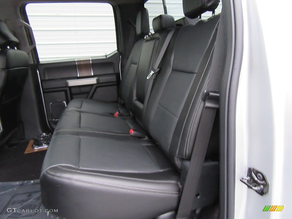2017 F150 Lariat SuperCrew 4X4 - Ingot Silver / Black photo #18