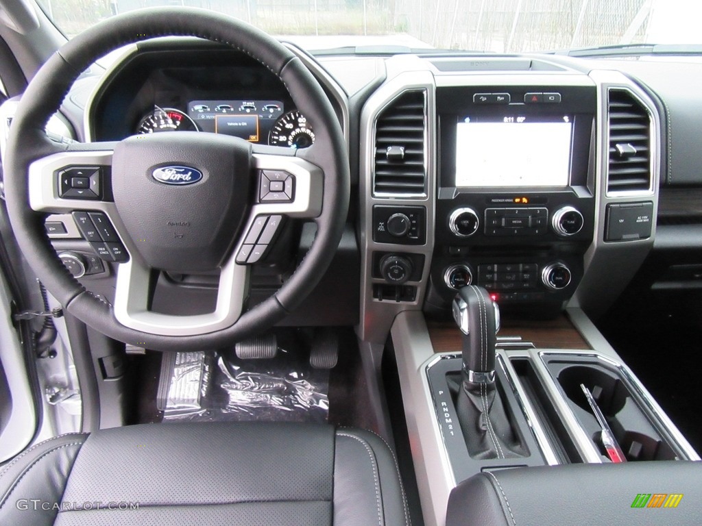 2017 F150 Lariat SuperCrew 4X4 - Ingot Silver / Black photo #23