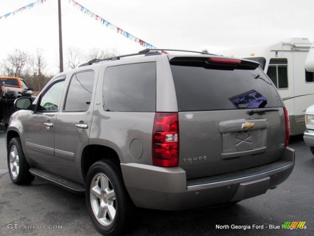 2009 Tahoe LTZ 4x4 - Graystone Metallic / Ebony photo #3