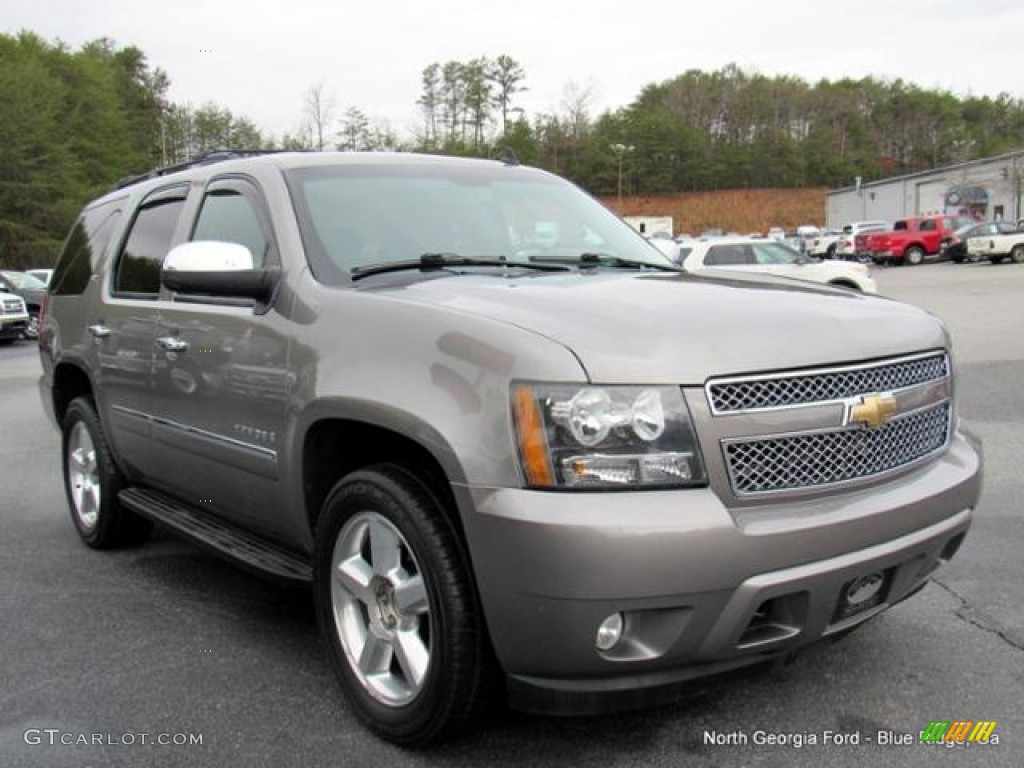 2009 Tahoe LTZ 4x4 - Graystone Metallic / Ebony photo #7