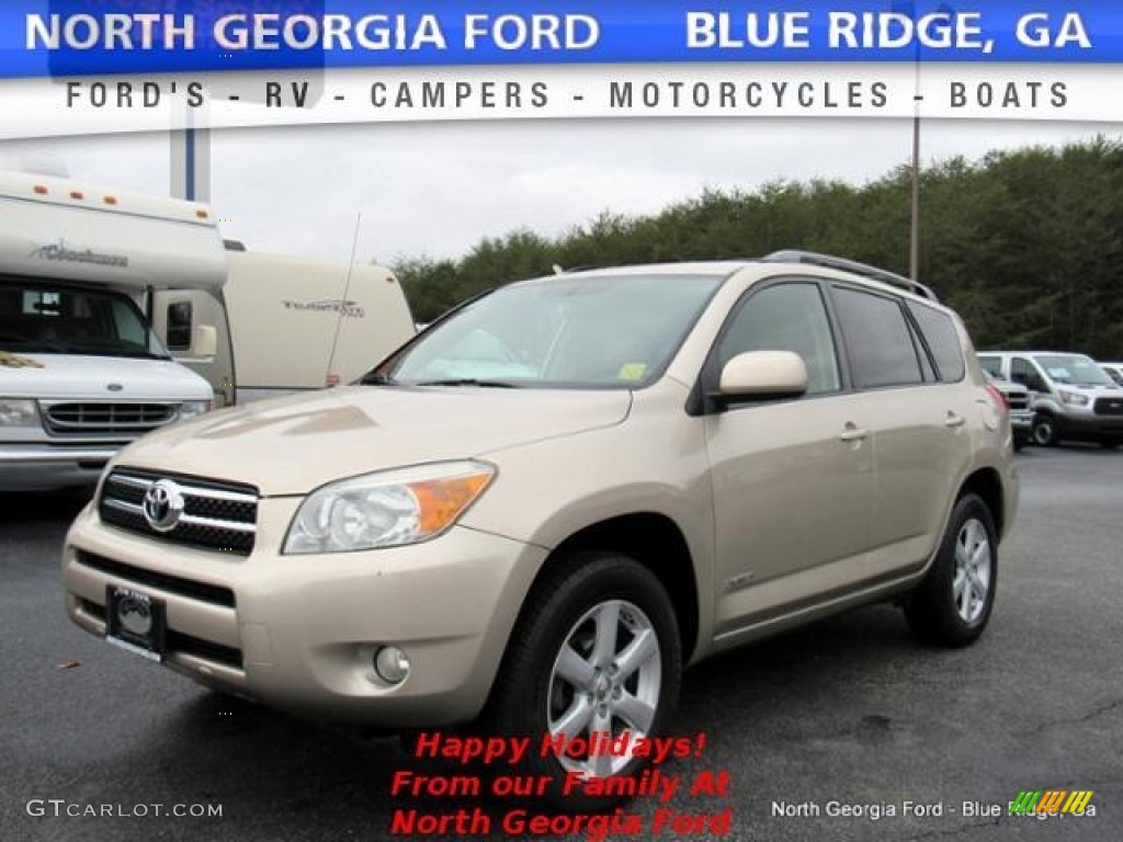 2008 RAV4 Limited - Savannah Metallic / Taupe photo #1