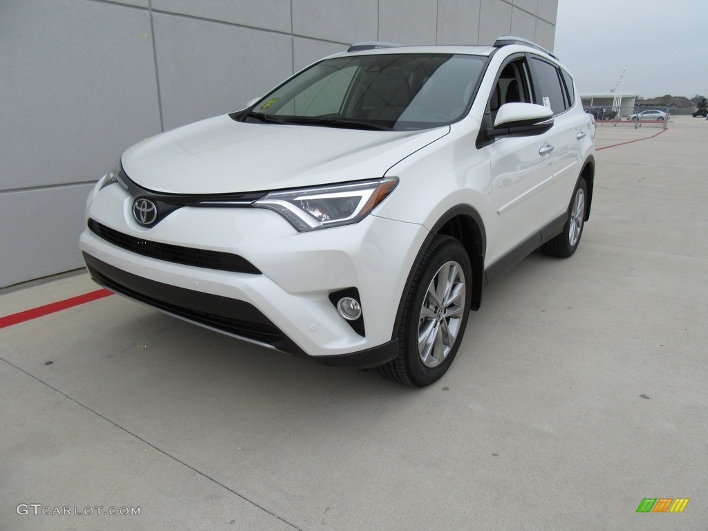 2017 Blizzard Pearl White Toyota RAV4 Limited 117550540 Photo 7