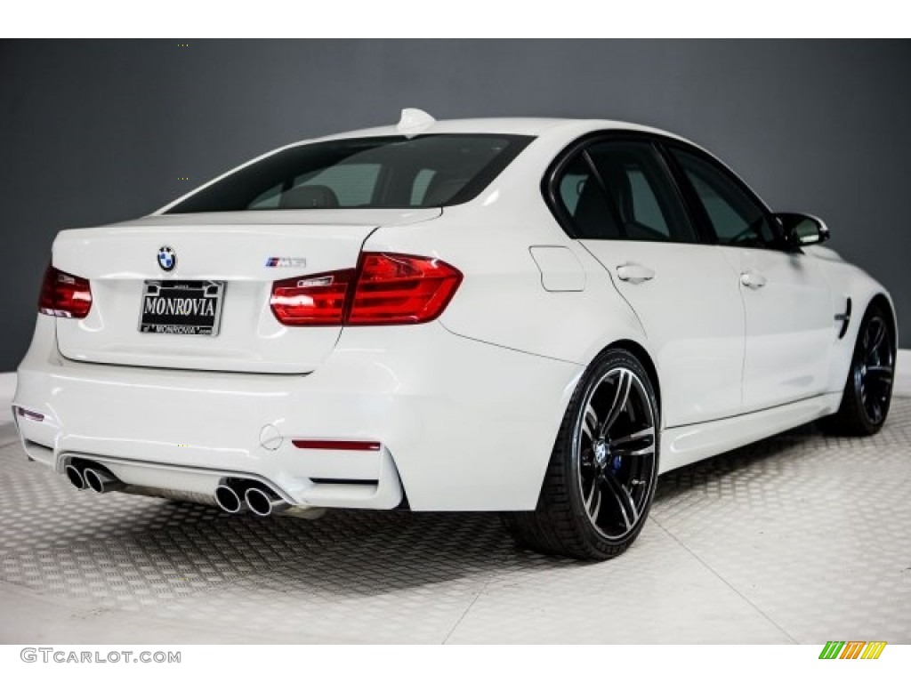 2015 M3 Sedan - Mineral White Metallic / Carbonstructure Anthracite/Black photo #13