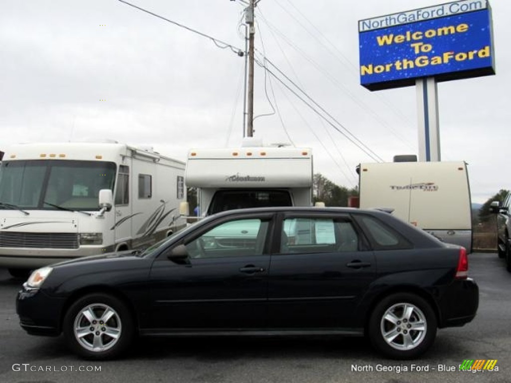 2005 Malibu Maxx LS Wagon - Dark Blue Metallic / Gray photo #2